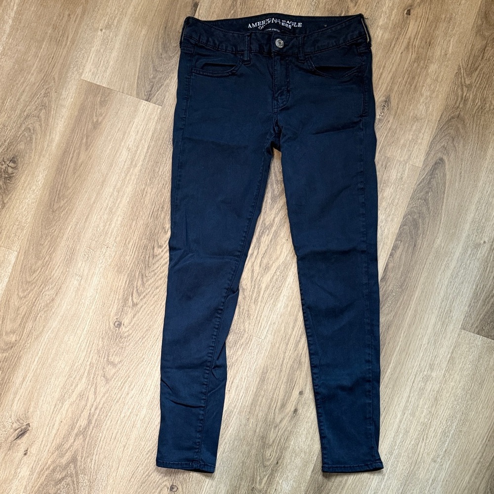 American Eagle Outfitters Navy Jeggings
